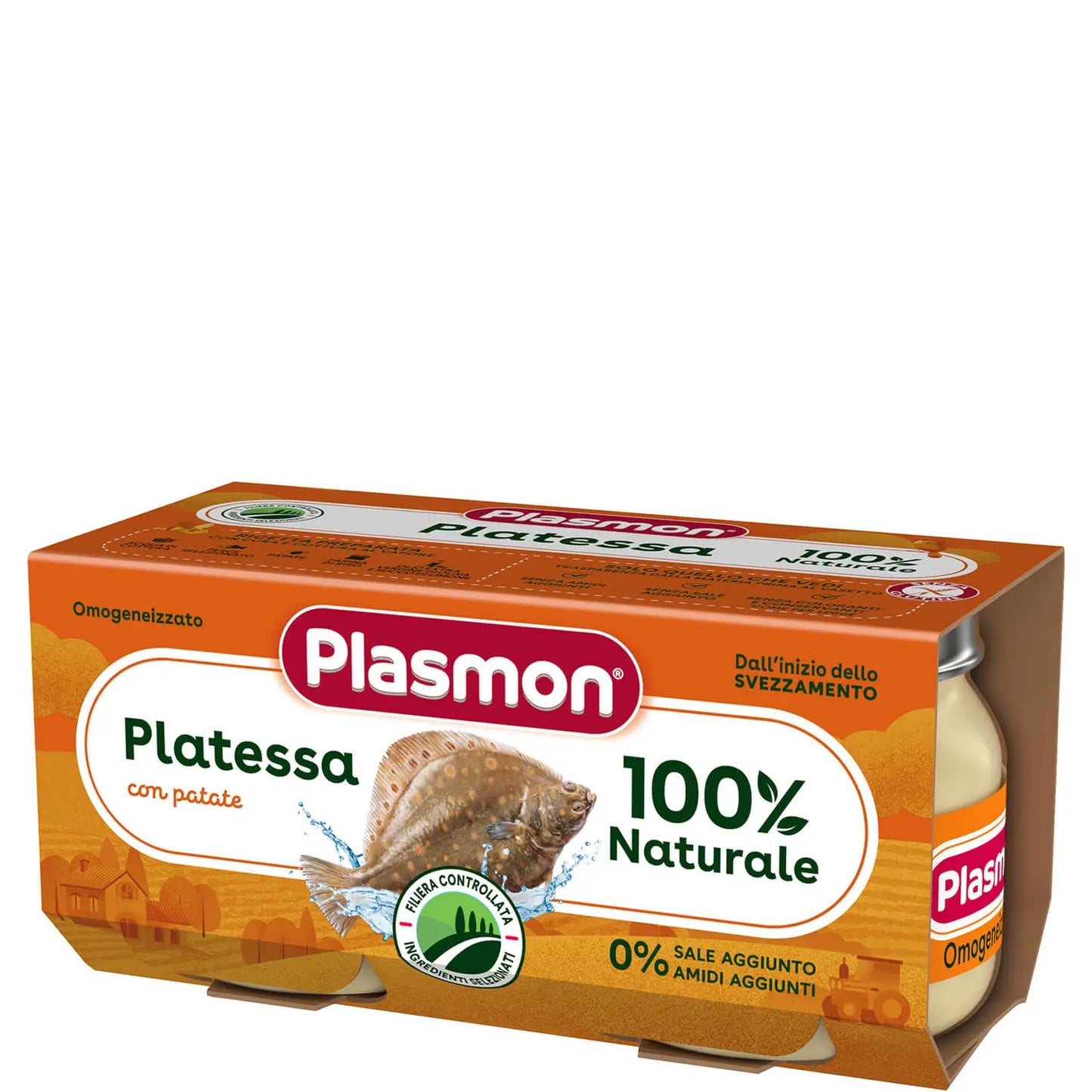 Omogeneizzato platessa 2x80g Plasmon