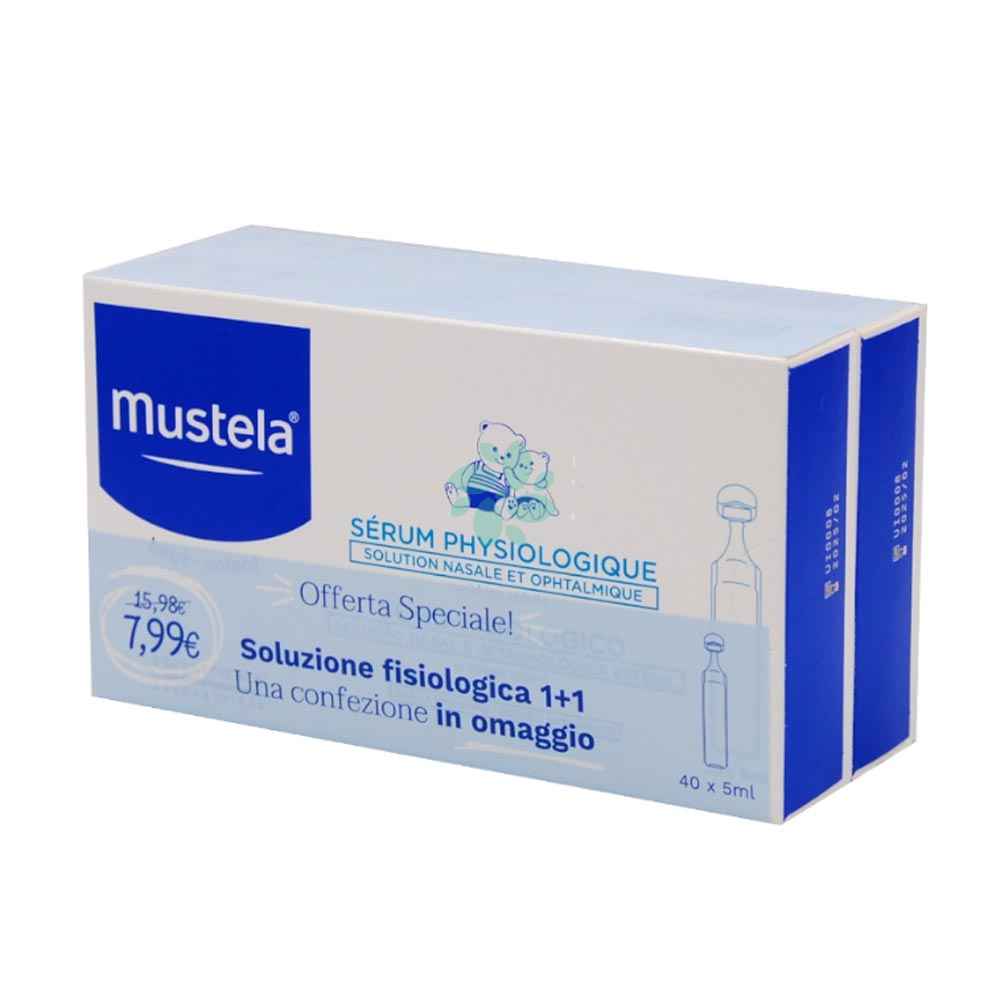 SOLUZIONE FISIOLOGICA MUSTELA 40 X 5ML