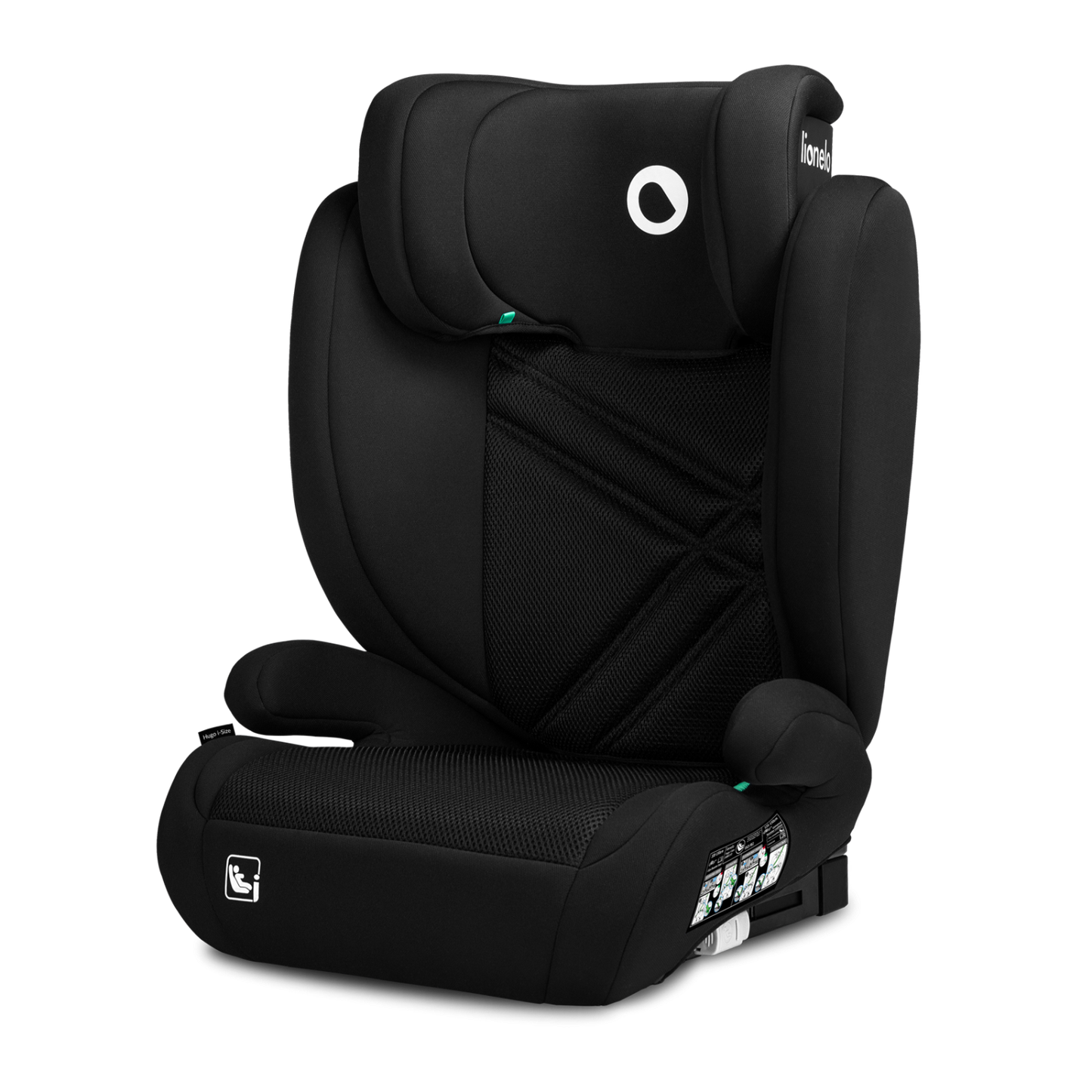 Lionelo Hugo I-Size Black Carbon