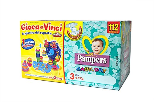 Pampers Pannolini Baby Dry 3 Midi Quadripacco