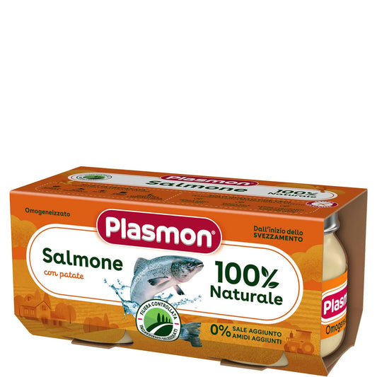 Omogeneizzato salmone 2x80g Plasmon