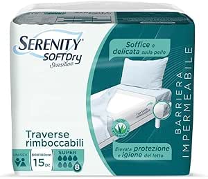 Serenity traverse 80x180 con dermoprotezione Aloe 15pz