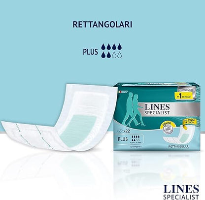Lines Specialist Lines Specialist Rettangolare, Cartone Da 96 Pezzi - 800 g
