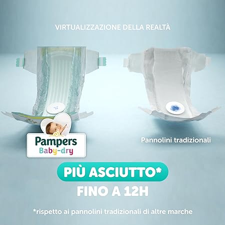Pampers Baby Dry Junior, 176 Pannolini, Taglia 5 (11-25 kg)