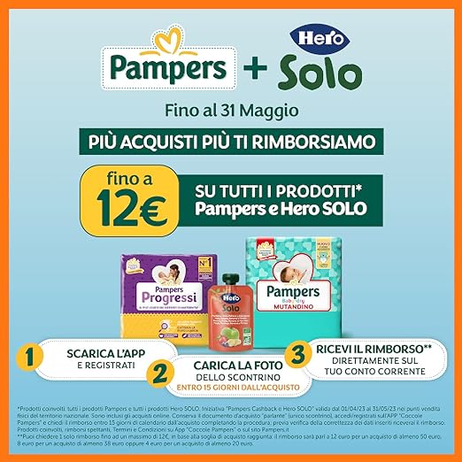 Pampers Progressi Primi Giorni, 86 Pannolini, Due Pacchi Taglia 1, 2-5 Kg, E Un Pacco Taglia 2, 3-6 Kg