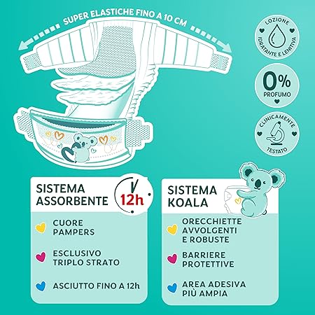 Pampers Baby Dry Junior, 176 Pannolini, Taglia 5 (11-25 kg)
