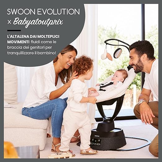 Babymoov Altalena Swoon Evolution curl white