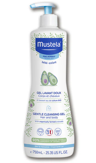 Detergente delicato Mustela Corpo e Capelli