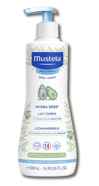 Hydra bébé latte corpo 500ml Mustela