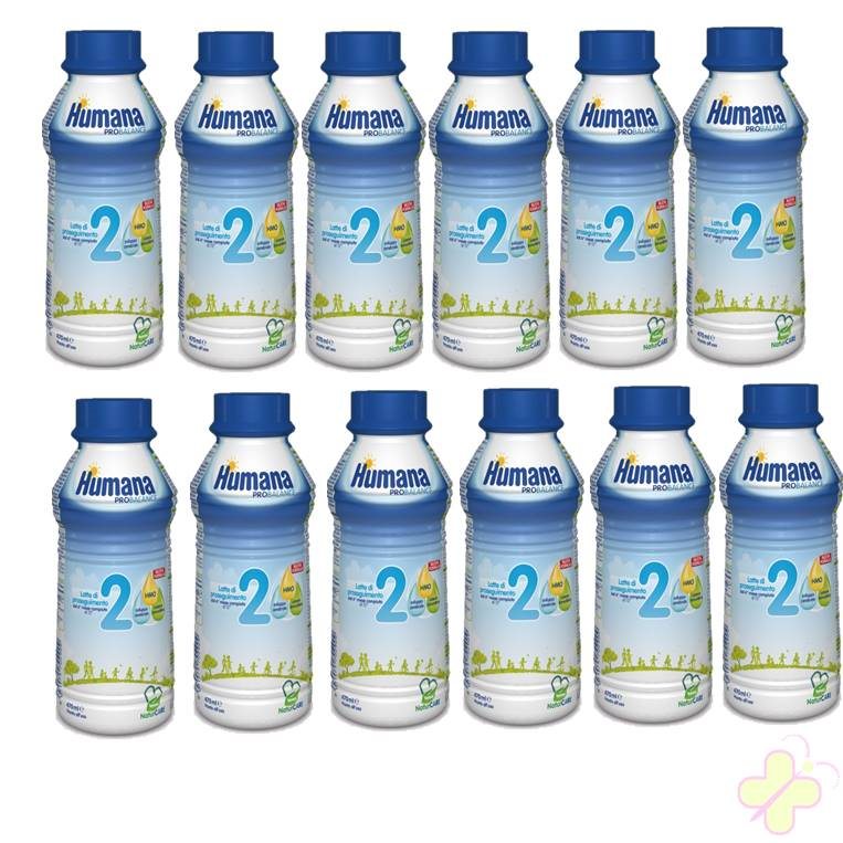 Humana 2 Latte Nature Care Liquido ML.470 [ 12 BRICK ]
