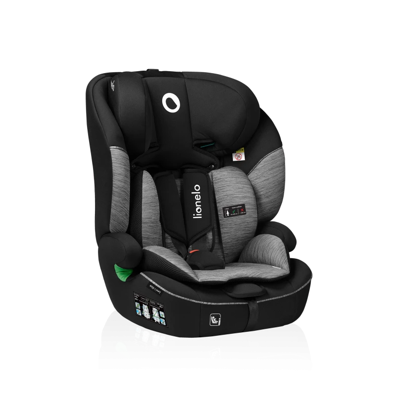Lionelo Levi i-Size Black Grey