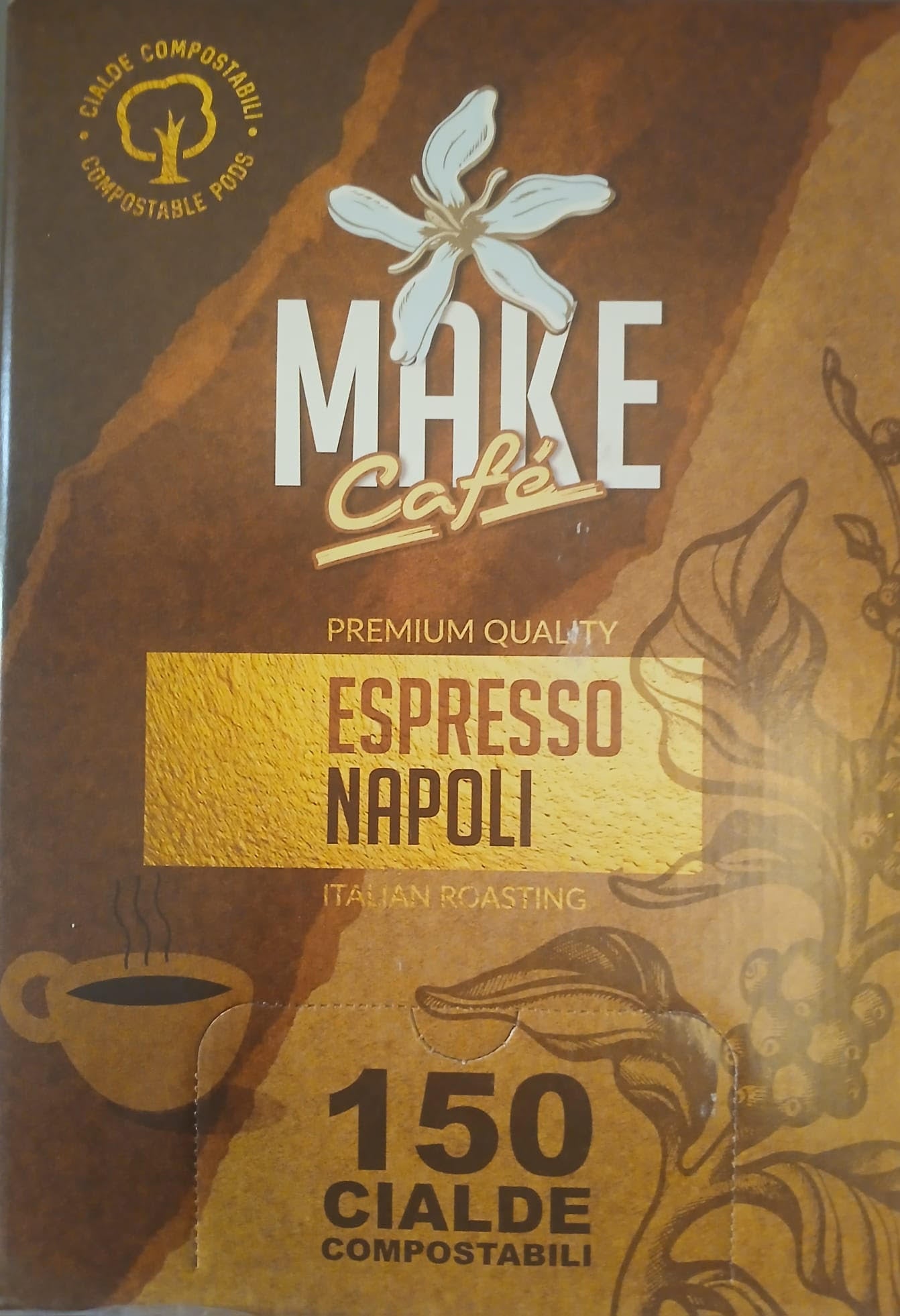 Make Cafè Cialde Espresso Napoli (150 Cialde)