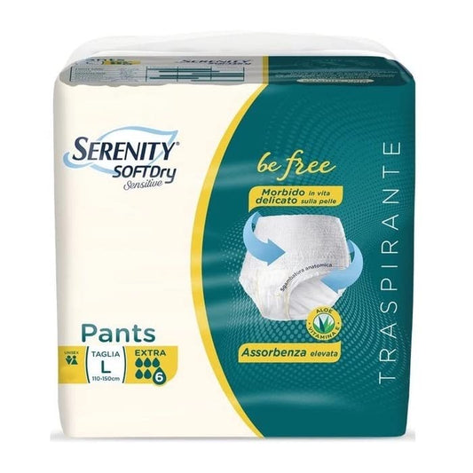 Serenity Pants Sd Sensitive Be Free Extra L 12 Pezzi