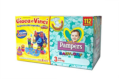Pampers Pannolini Baby Dry 3 Midi Quadripacco