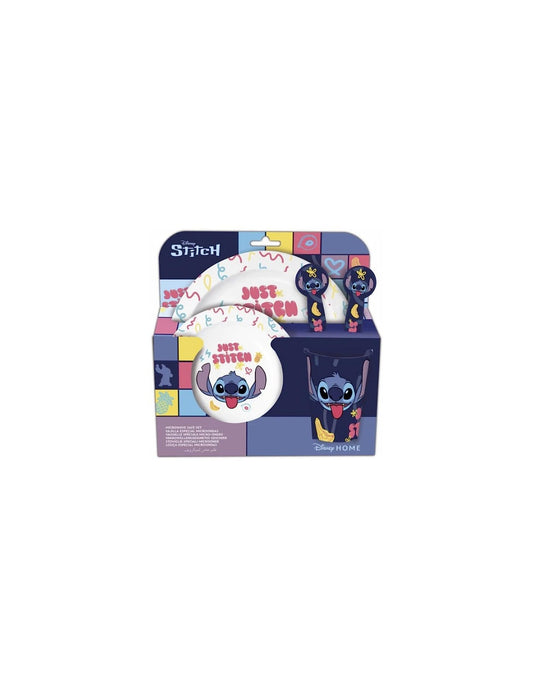 STITCH SET PRANZO 5pz